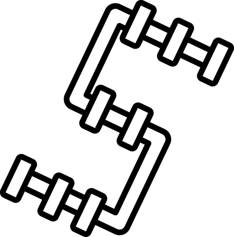 Pipe Line Icon vector