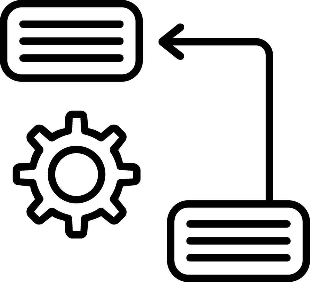 Prioritize Line Icon vector