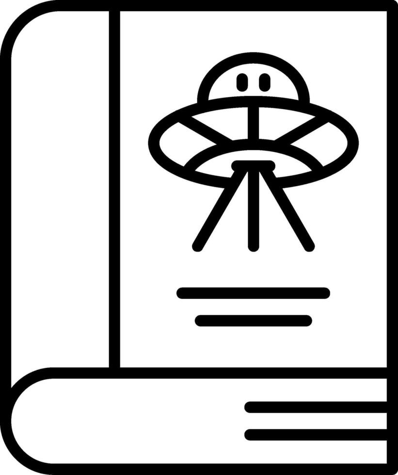 Science Fiction Line Icon vector
