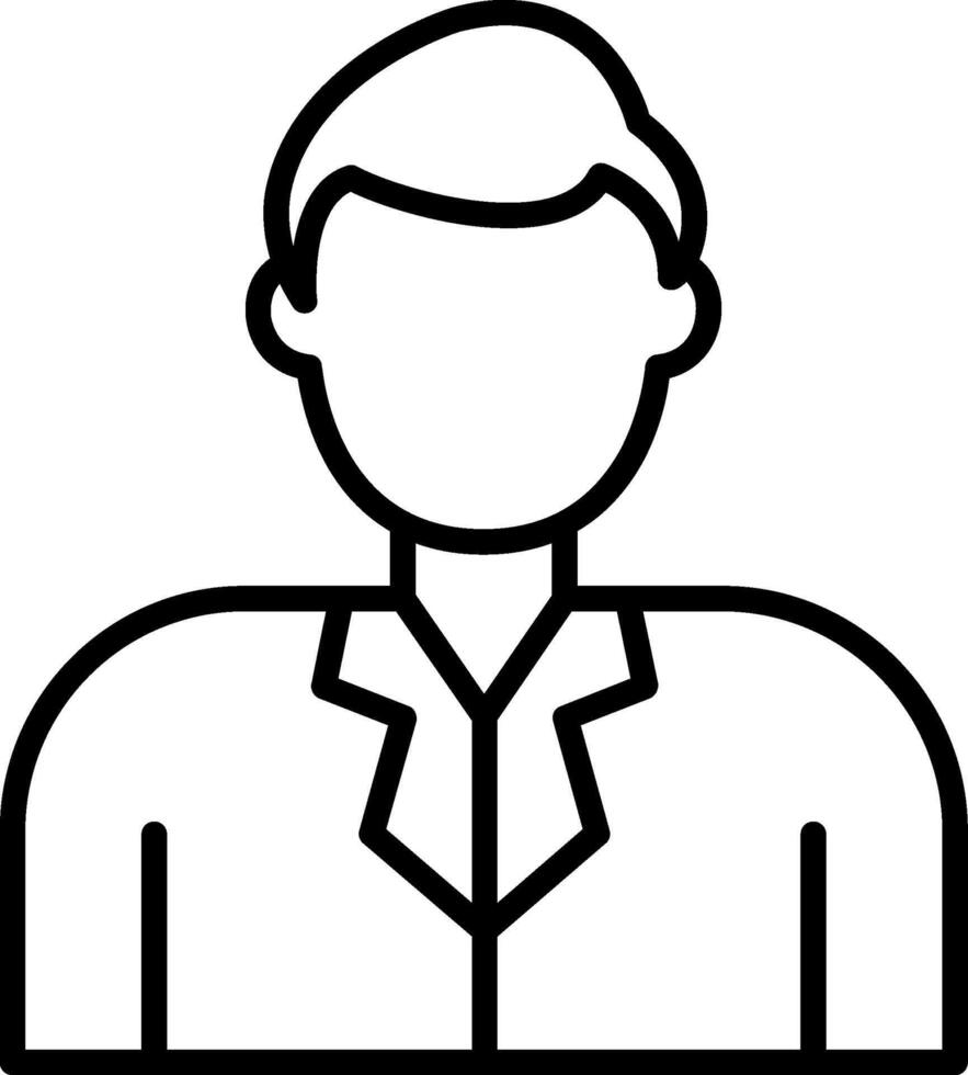 Owner Line Icon vector