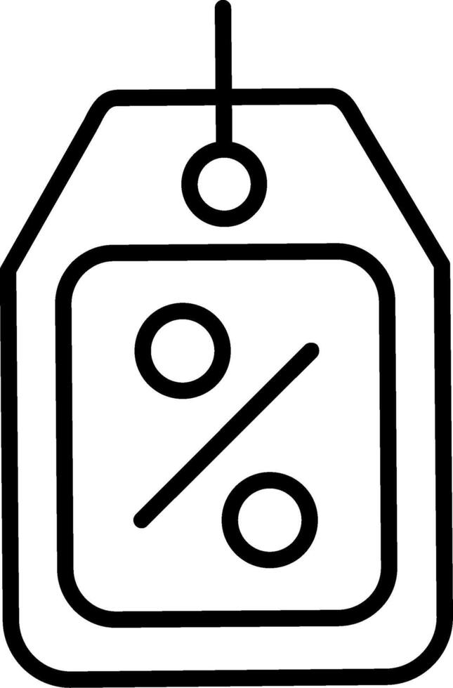 Coupons Line Icon vector