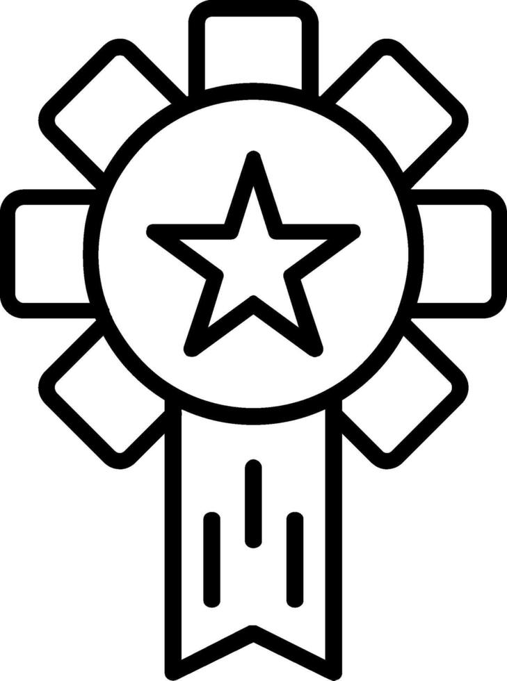 Award Line Icon vector