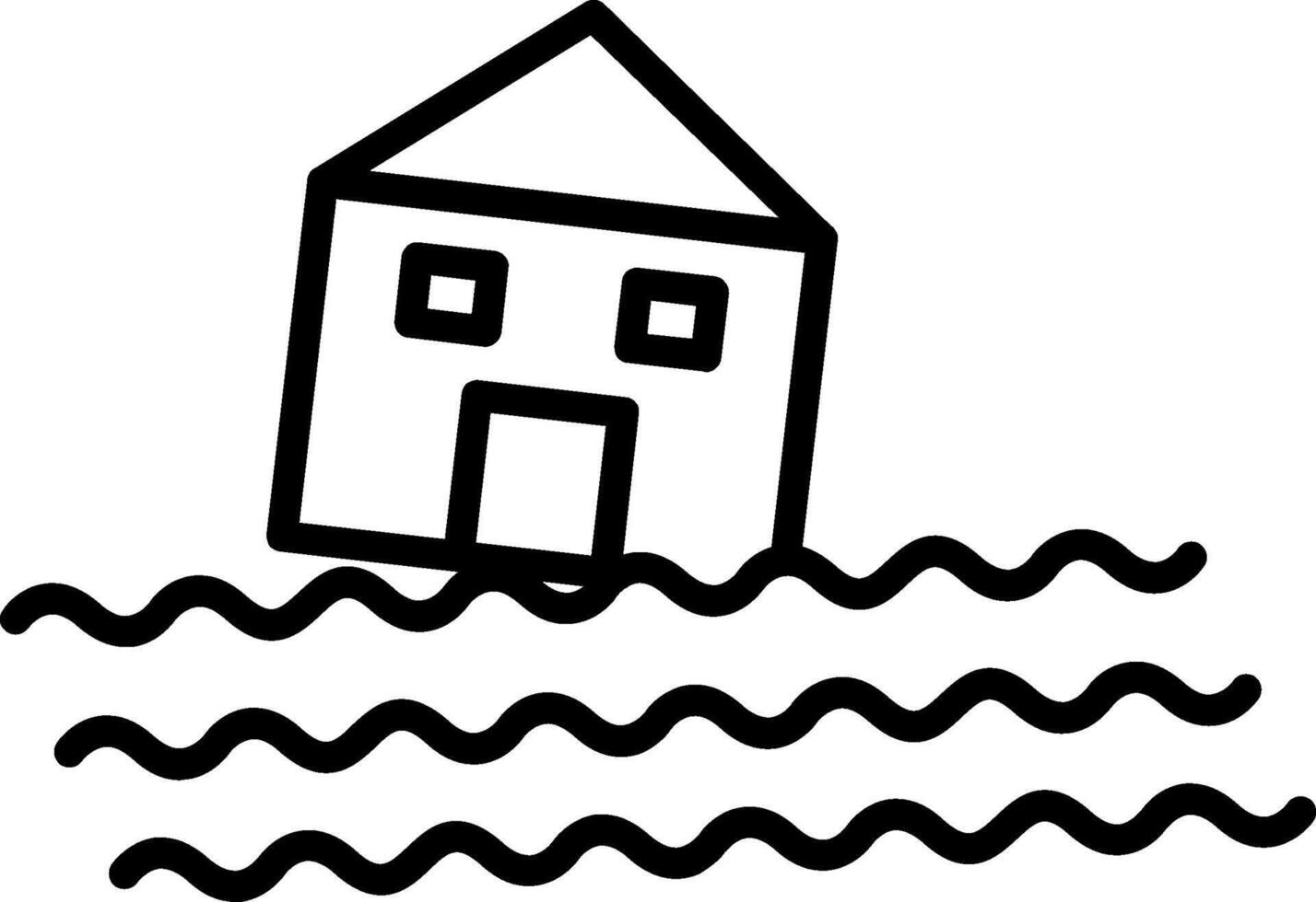 House Line Icon vector