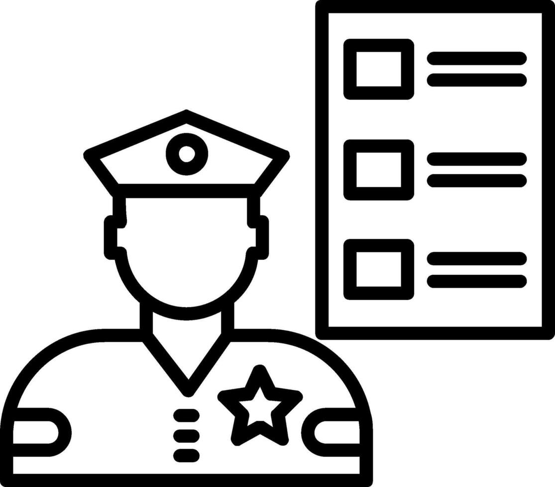 Custom Brokerage LineIcon vector