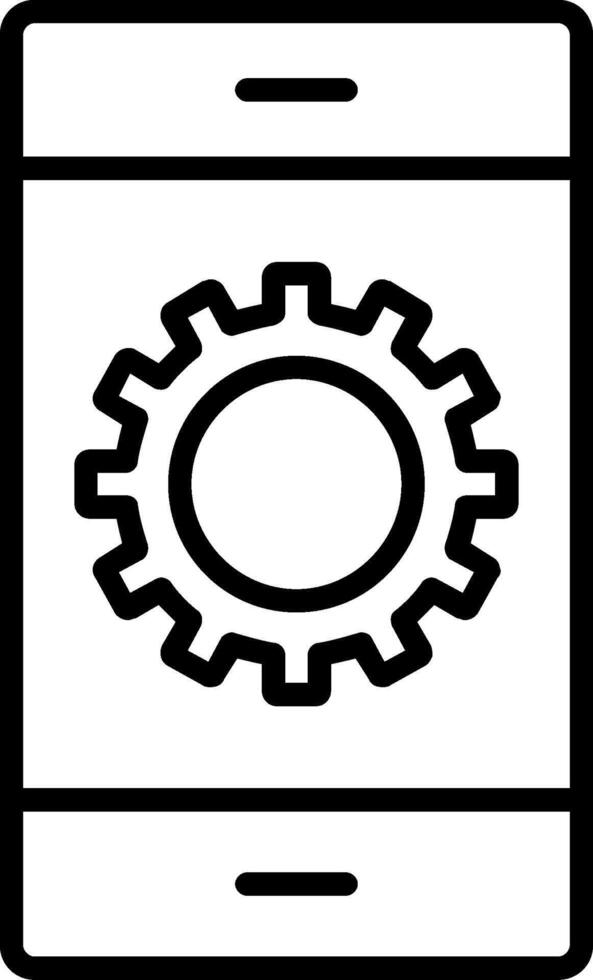 Development Line Icon vector