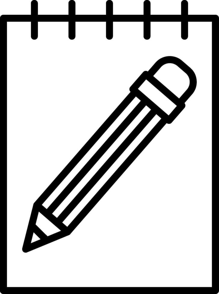 Graphic Design Line Icon vector