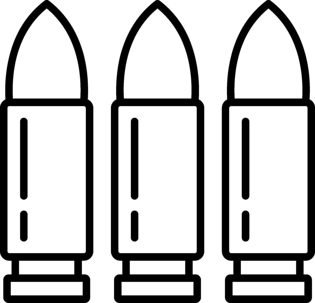 Bullet Line Icon vector