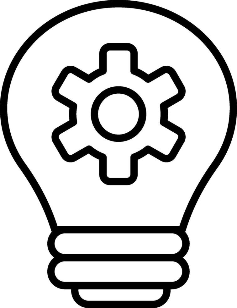 Engineering Line Icon vector