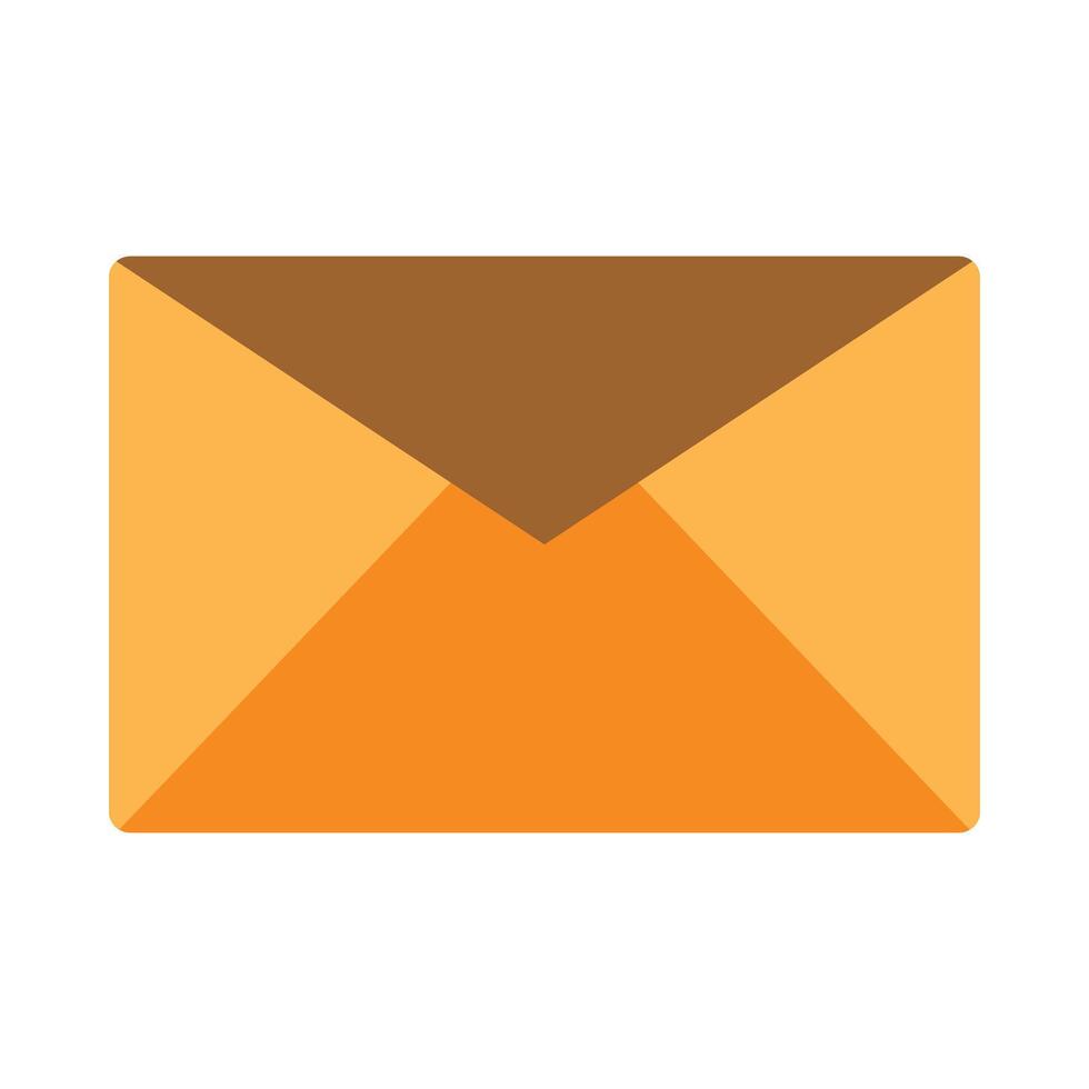 Email Flat Icon Design vector