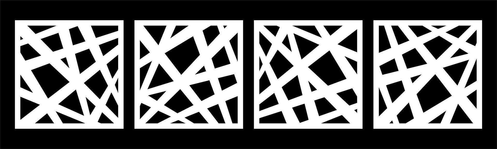 abstract and swirl pattern for decoration, background, and cnc cutting vector