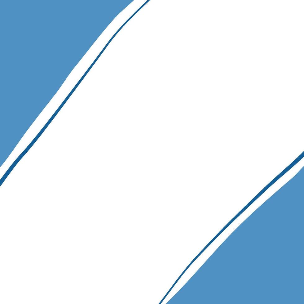 abstract background with corner decoration. corner decoration backdrop. abstract background blue vector
