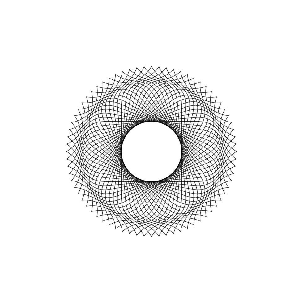 Ornamental Circle Shape, Contemporary Mandala, Optical Illusion, can use for Decoration Ornate, Wallpaper, Background, Textile, Tile, Paper Print, Carpet Pattern or Graphic Design Element vector