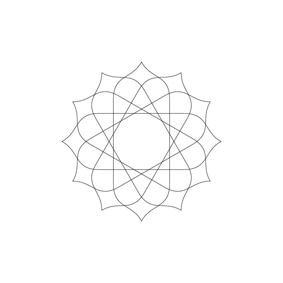 ornamental circulo forma, contemporáneo mándala, lata utilizar para decoración florido, fondo de pantalla, fondo, textil, teja, papel imprimir, alfombra modelo o gráfico diseño elemento vector