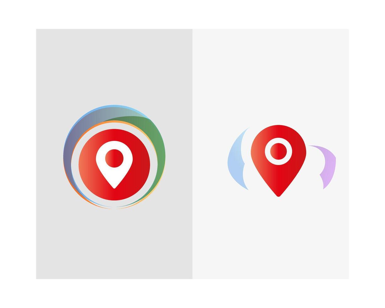 location logo design use your brand and cumpany vector