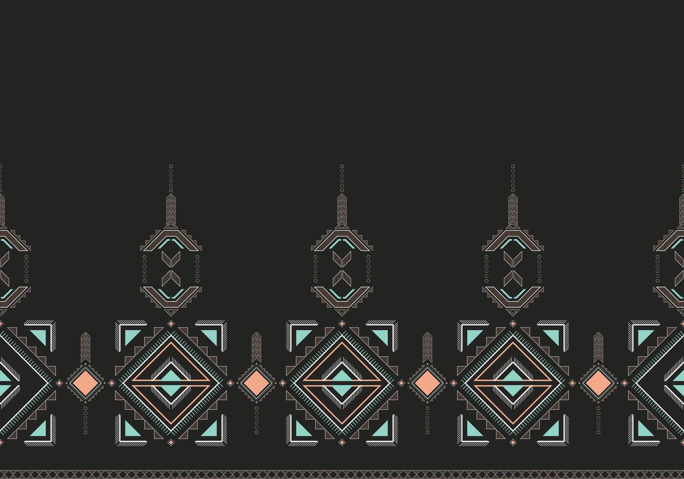 ethnic pattern texture design background print abstract seamless textile. vector
