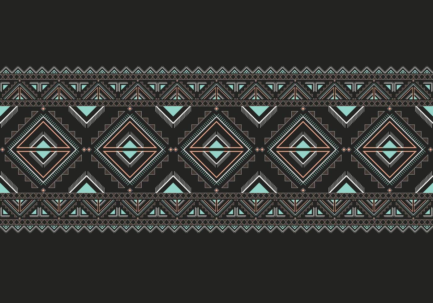 ethnic pattern texture design background print abstract seamless textile. vector