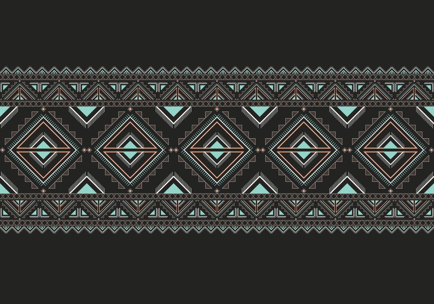 ethnic pattern texture design background print abstract seamless textile. vector