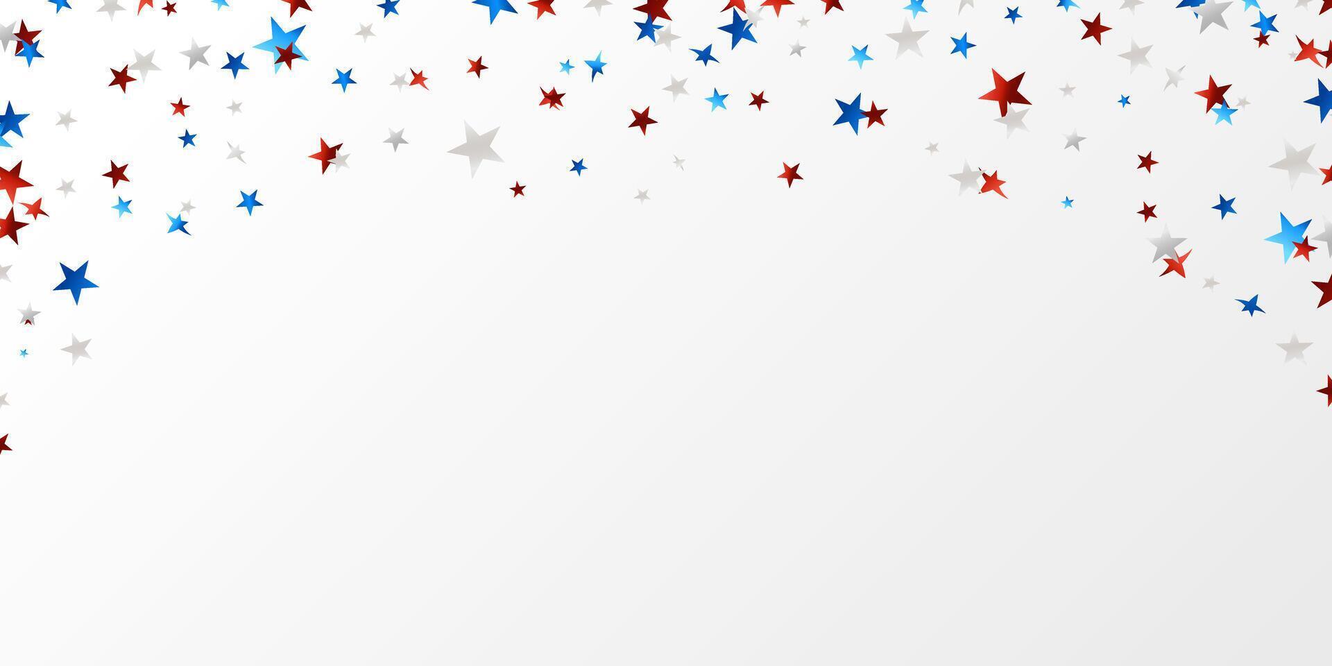 4th of July USA Independence Day background, celebration. illustration vector