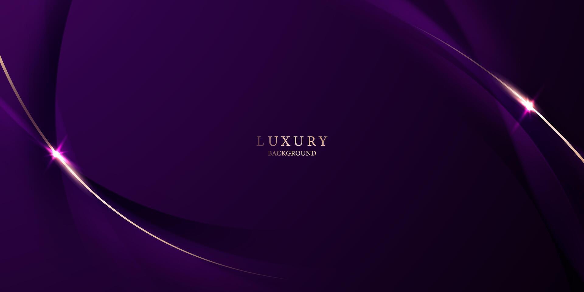 purple abstract background with luxury elements illustration vector