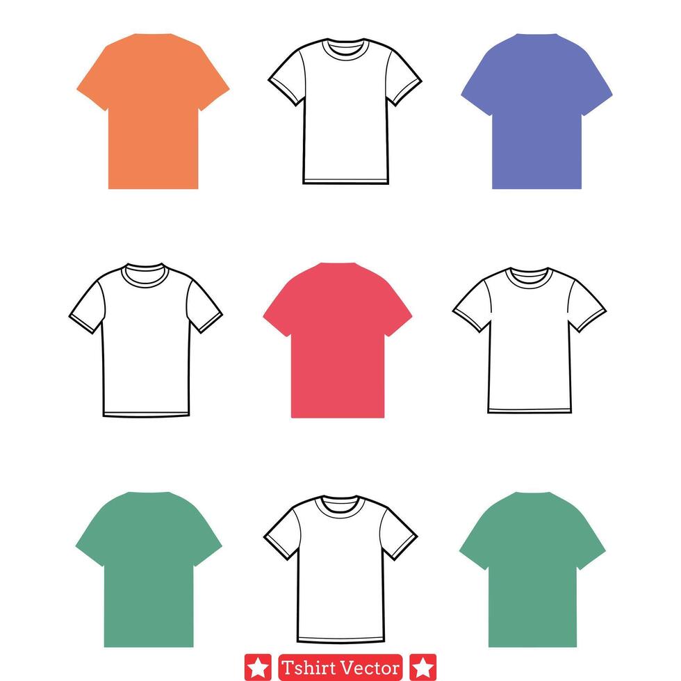 minimalista t camisa siluetas sencillez habla volúmenes vector