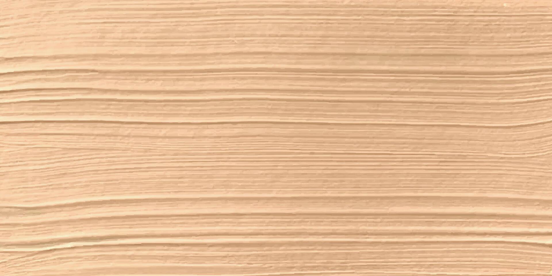Wooden background painted with beige paint, textured horizontal grunge background. Tracing painted surface. vector