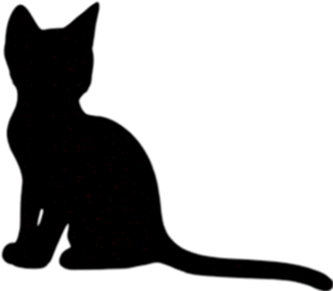 Close-up painting of a cute kitten. Ai Generate png