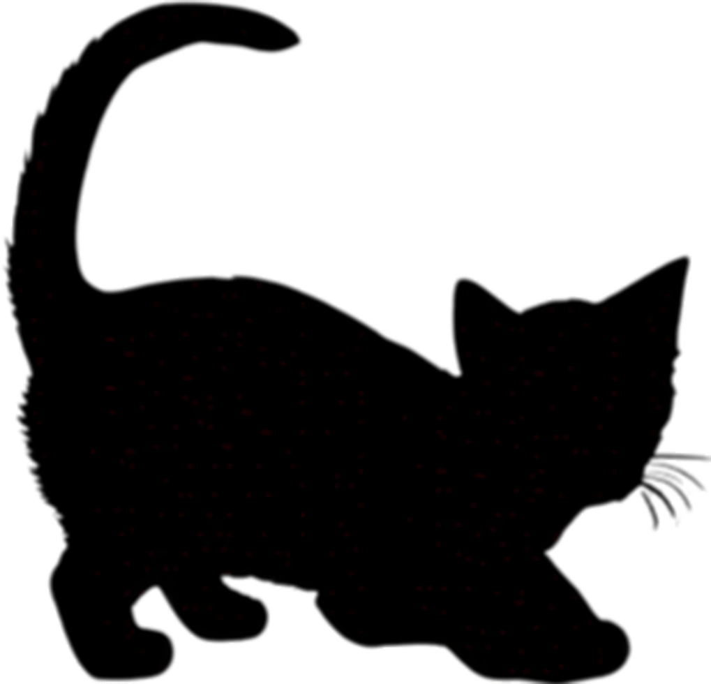 Close-up painting of a cute kitten. Ai Generate png