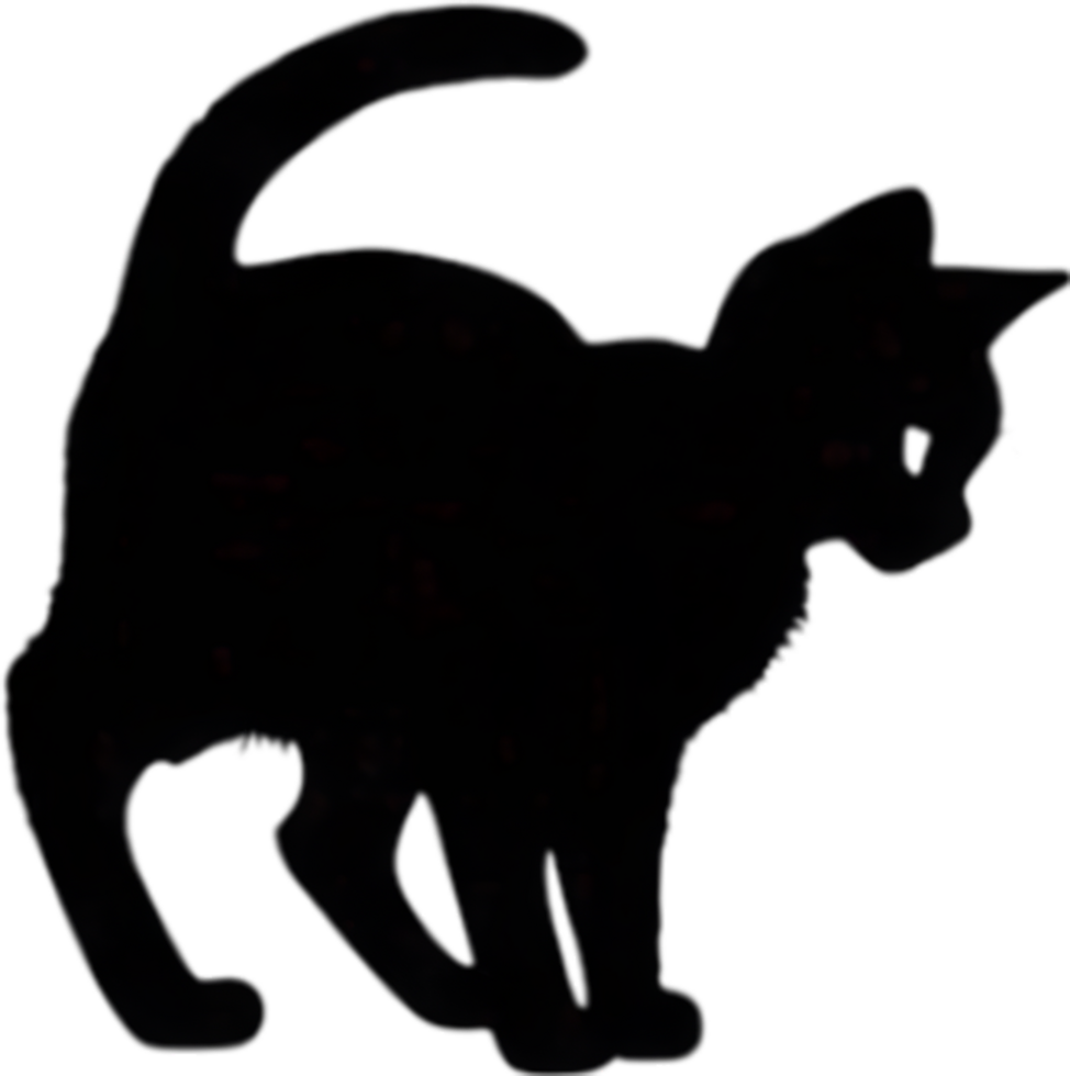 Close-up painting of a cute kitten. Ai Generate png