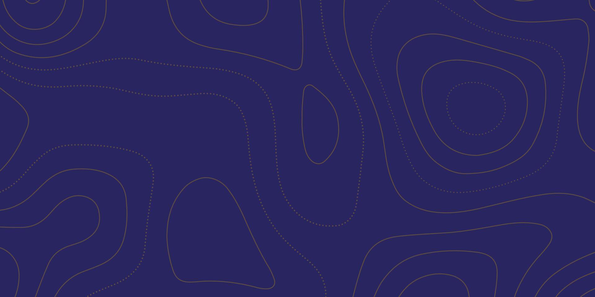 Topographic map. Background with wave line particle elements. Background with topography line dots. Abstract curving flow particles and lines. vector