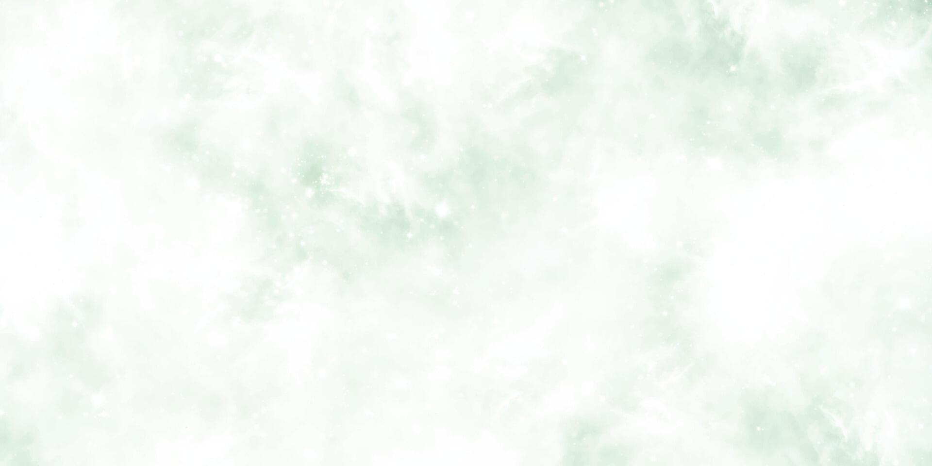 Abstract background with space. green and white watercolor background. Background with space stars. vector