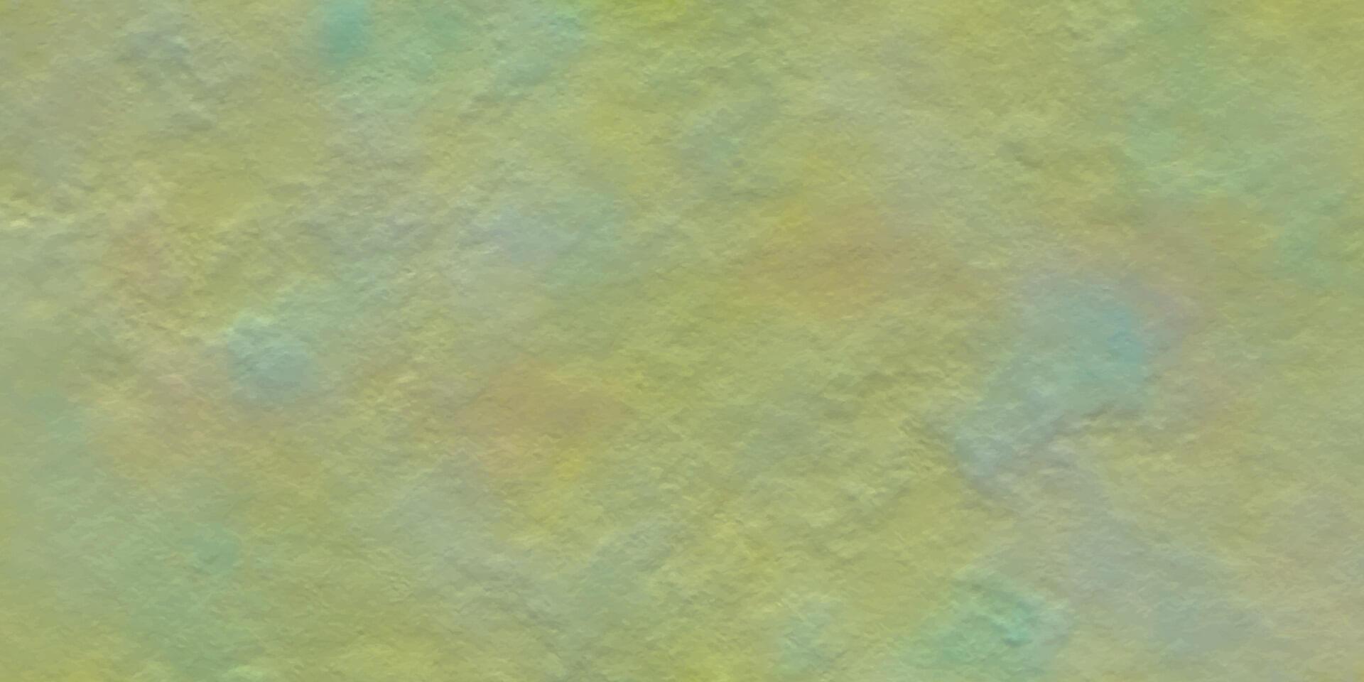 Background with watercolor painting. Green vintage grunge texture. Wall texture background. vector