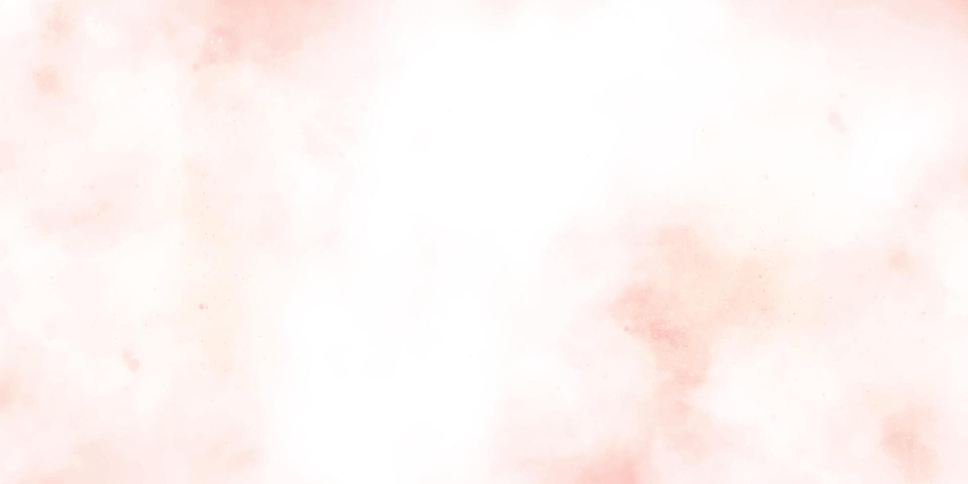 Soft pastel watercolor background. Background with space. Pink and white background. vector