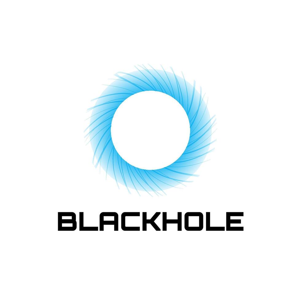 Universe Planet Sun Blackhole Astronomy Logo vector