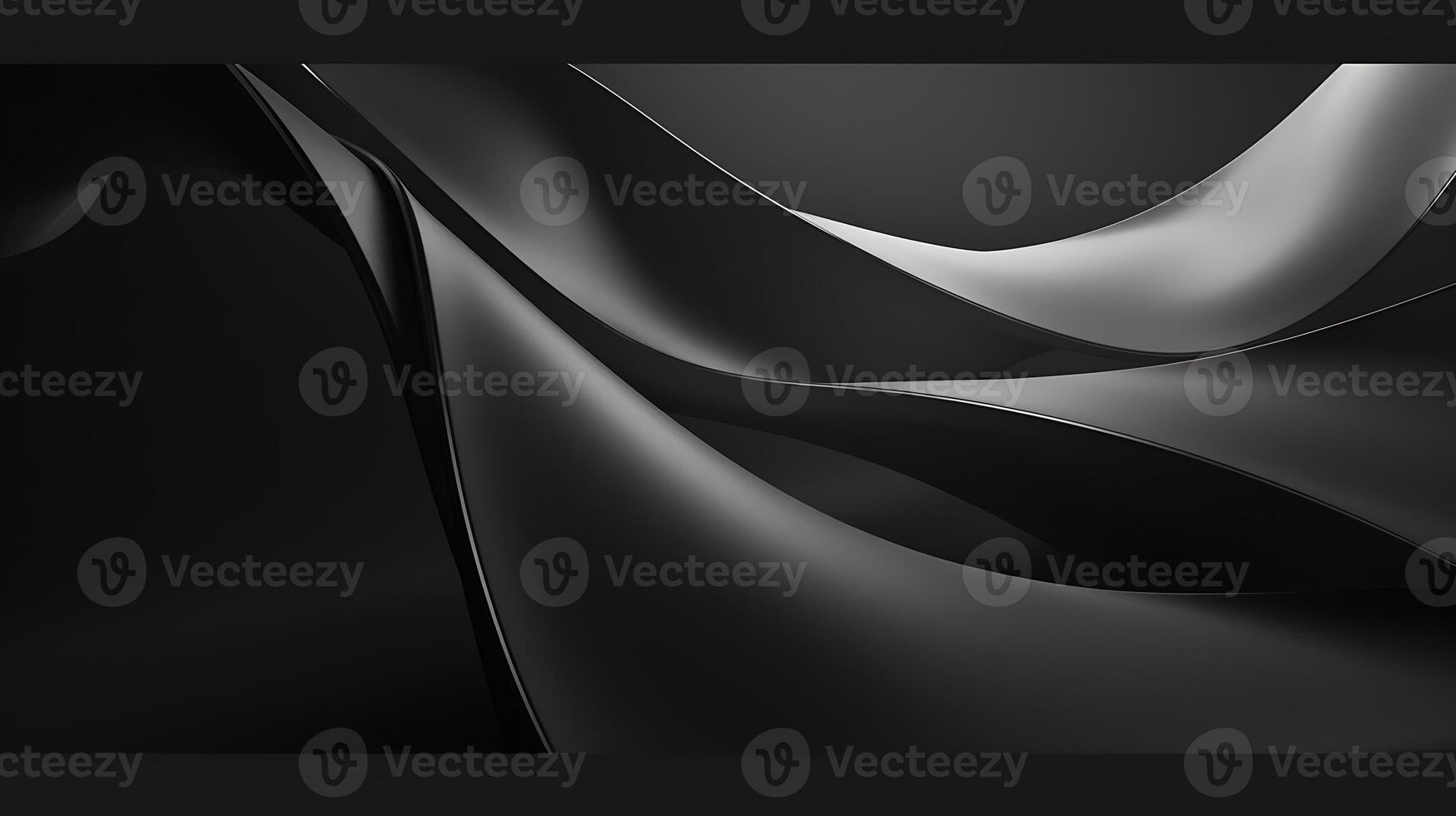 soft gradient, shades of grey color, black background photo