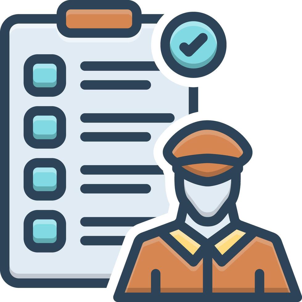 Color icon for clearance vector