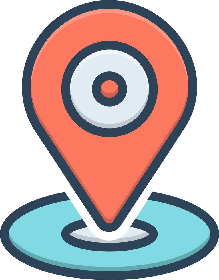 Color icon for position vector