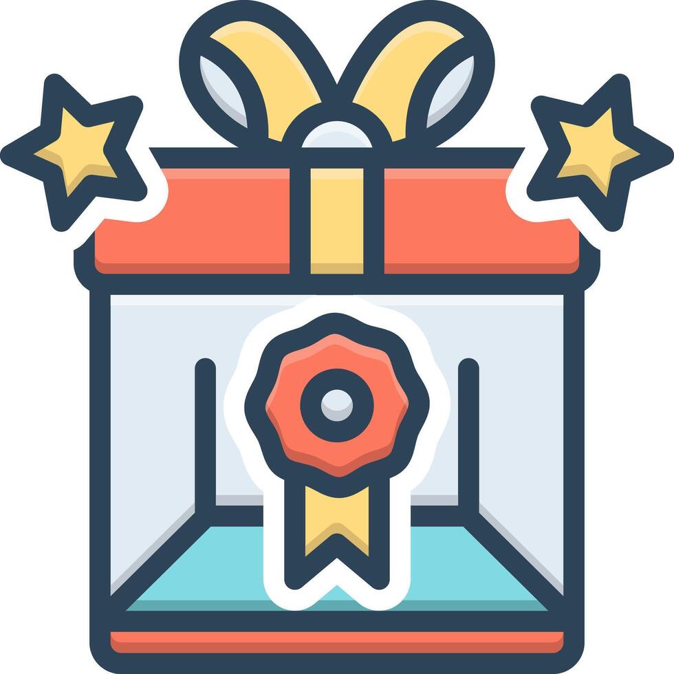 Color icon for reward vector