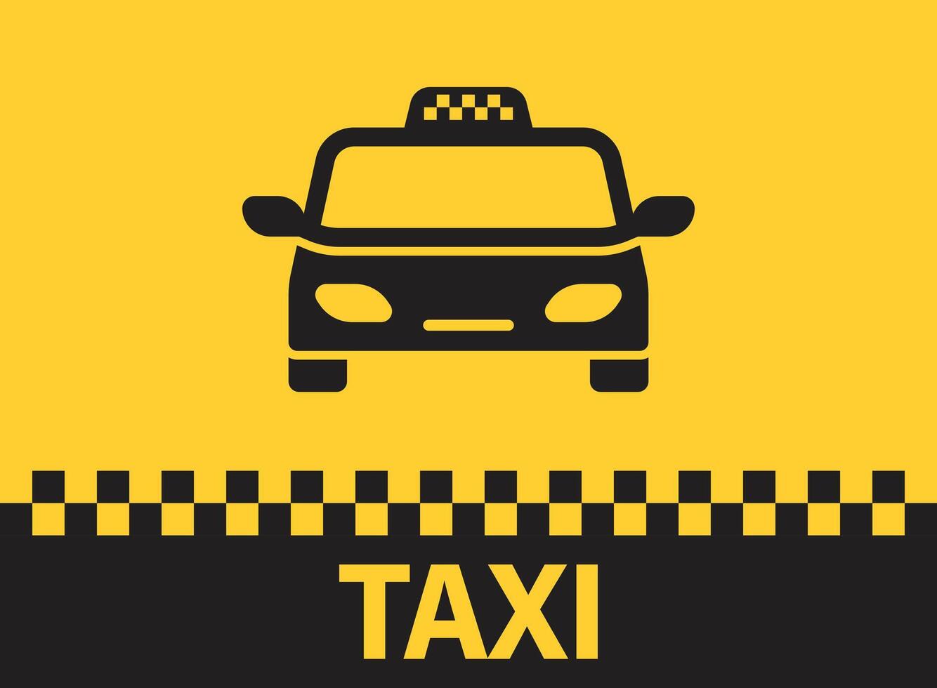 Taxi Servicio icono en plano estilo. taxi ilustración en aislado antecedentes. entrega empresa firmar negocio concepto. vector