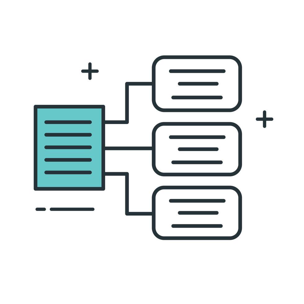 Text Generation AI Text Synthesis Icon Design vector