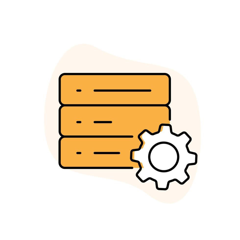 Clarifying System Goals Illustration Icon Design vector