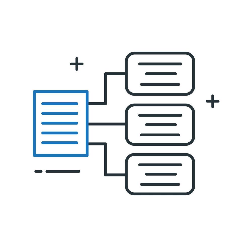 Text Generation AI Text Synthesis Icon Design vector