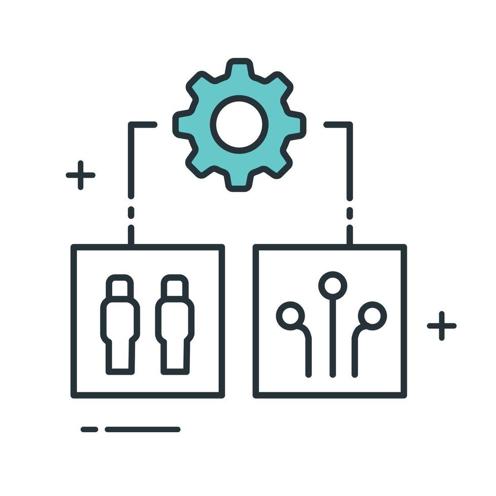 STS Conversion Speech to Text Conversion Icon Design vector