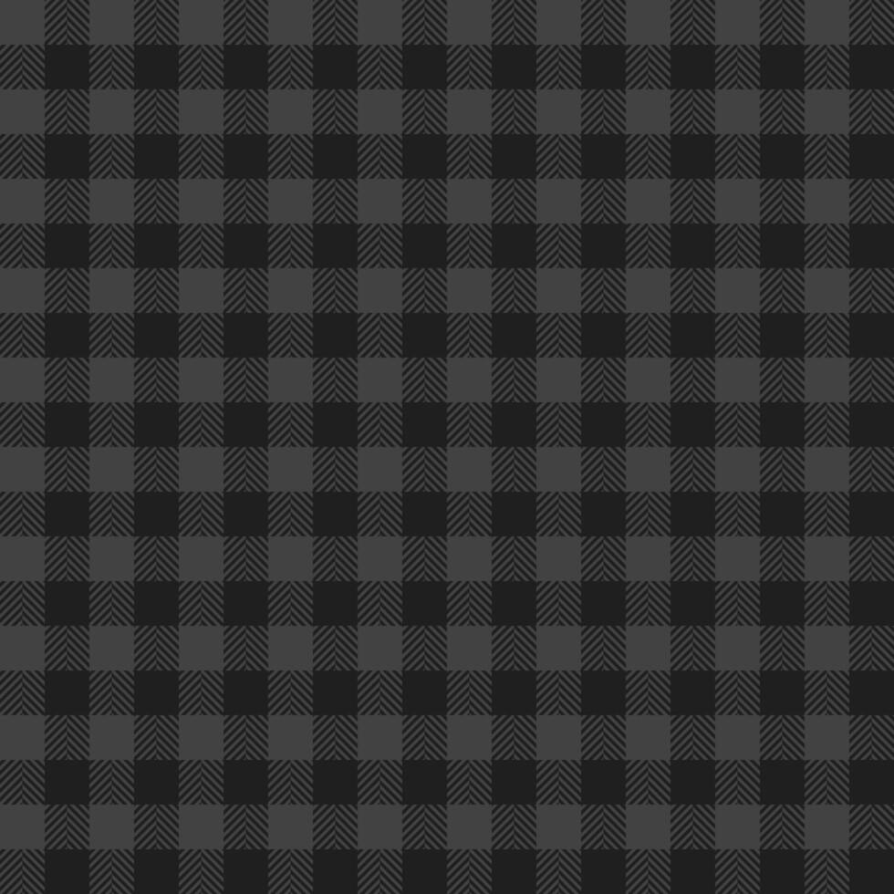 Plaid check pattern. Seamless fabric texture. Tartan textile print. vector