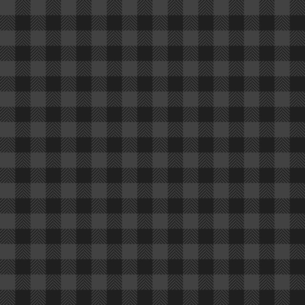 Plaid check pattern. Seamless fabric texture. Tartan textile print. vector