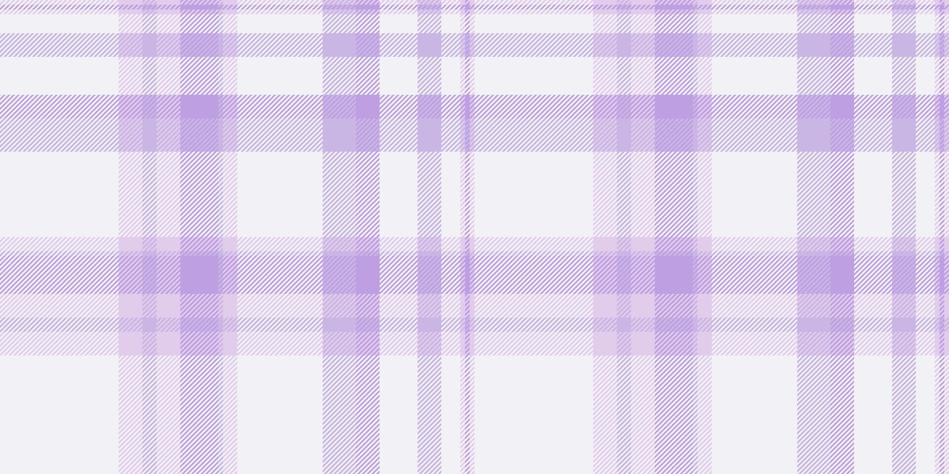 Striped pattern texture textile, dreamy seamless background check. Soft tartan fabric plaid in light and white colors. vector