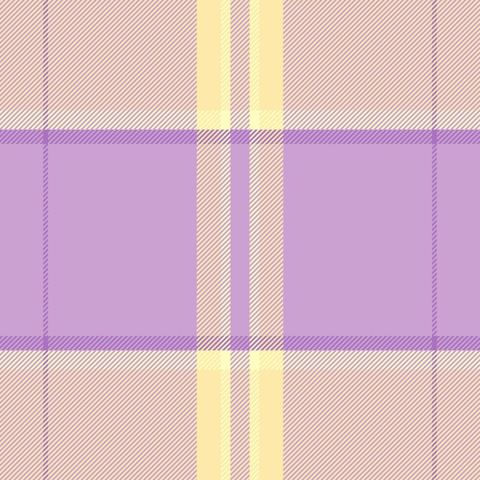 Pattern textile plaid of check background texture with a seamless tartan fabric. vector