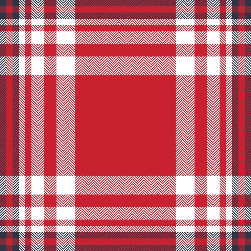 Plaid check pattern. Seamless fabric texture. Tartan textile print. vector