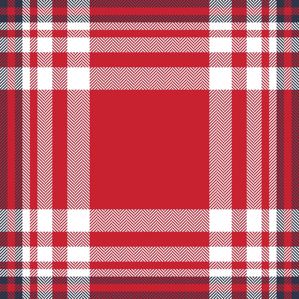 Plaid check pattern. Seamless fabric texture. Tartan textile print. vector