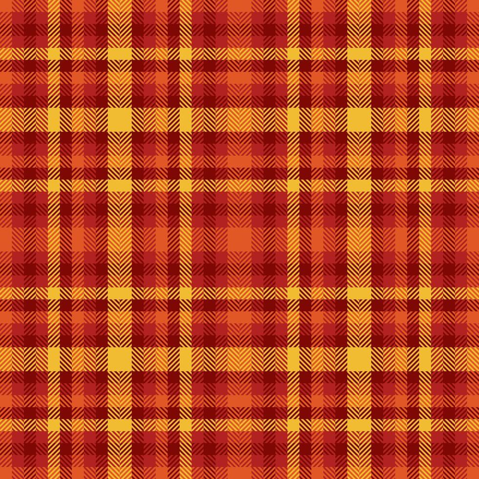 tartan texture of plaid seamless textile with a check pattern background fabric. vector