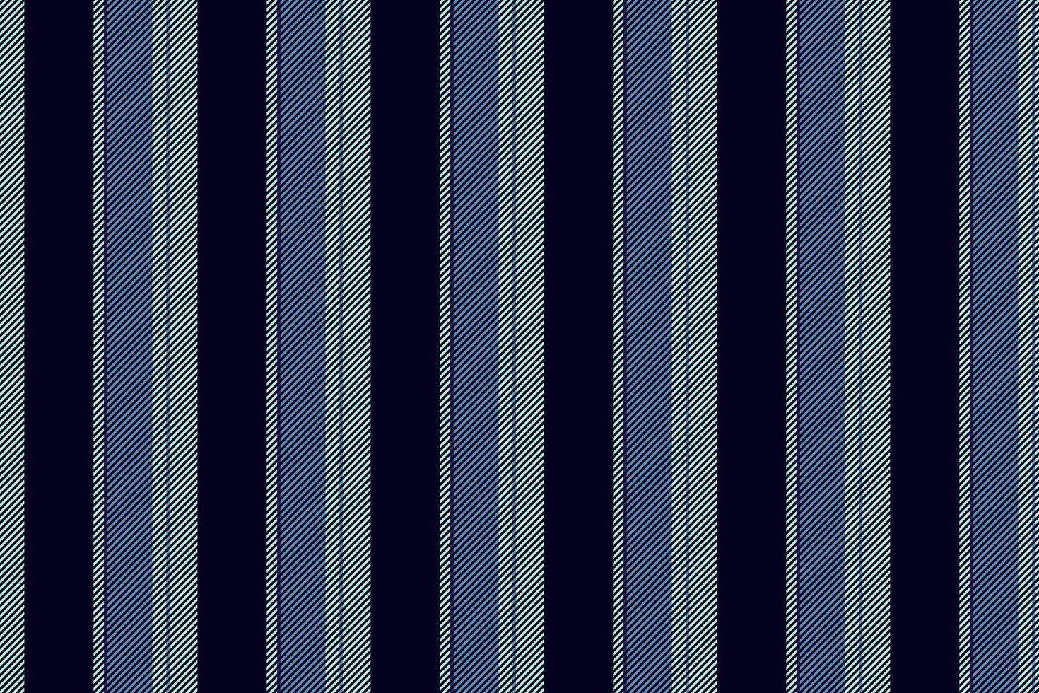 Front texture fabric background, graphic vertical lines seamless. Carpet stripe pattern textile in black and light colors. vector